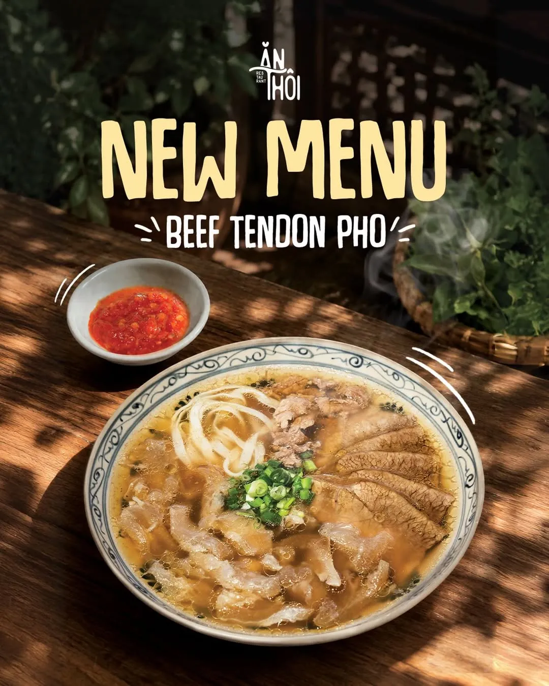 New on the Menu: Beef Tendon Phở – A Classic Vietnamese Favorite